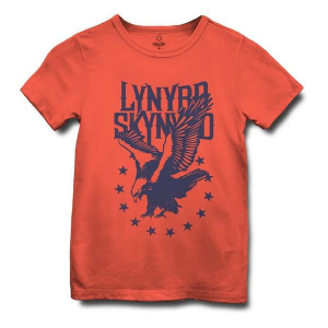 Kids' Junk Food Lynyrd Skynyrd Eagle T-Shirt XLarge Orange