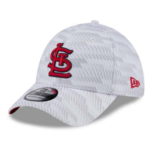 Kids' St. Louis Cardinals New Era Graded 39THIRTY Fitted Hat One Size White
