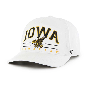 Iowa Hawkeyes 47 Brand Iowa Roscoe Hitch Hat Kids' Snapback Hat One Size White