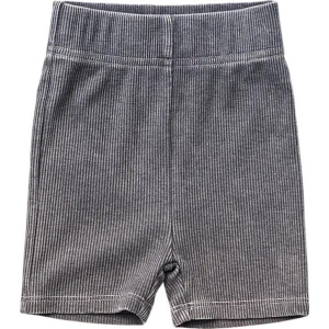 Little Bipsy Acid Wash Ribbed Biker Shorts Toddler 2/3T Black