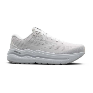 Men's Brooks Ghost Max 2 Running Shoes 11.5 Wide Bright White/Bright White