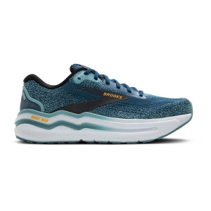 Men's Brooks Ghost Max 2 Running Shoes 10.5 Regular Moroccan Blue/Aqua/Orange Pop
