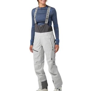 Women's Stio Snow Bibs Environ Large Quiet Gray