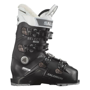 Women's Salomon Select HV 70 Adult Alpine Ski Boots 26.5 Black/Rose Gold/White