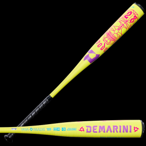 DeMarini 2026 Solar Yellow Voodoo One BBCOR Baseball Bat