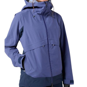 Women's Stio Skyrider Shell Jacket Large Nightfall / Mountain Shadow
