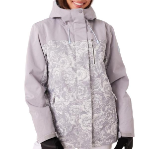 Women's Roxy Jetty Block Jacket XLarge Heather Grey Combo