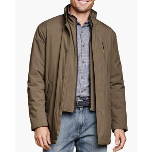Men's Johnston & Murphy Upton City Softshell Jacket Large Taupe