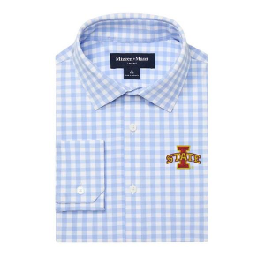 Iowa State Cyclones Mizzen+Main Leeward Button Up 2XLarge Light Blue