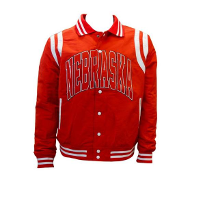 Homefield Apparel Nebraska Cornhuskers Premium Bomber Jacket