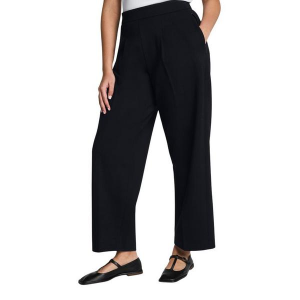 Women's Spanx Ponte Pleated Tapered Dress Pants XLarge Classic Black