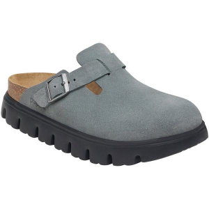 Women's BIRKENSTOCK Boston Chunky Casual Clogs Narrow 40 Basalt Grey