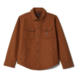 Men's Brixton Durham Brushed Menswear Long Sleeve Shacket 2XLarge Pincn