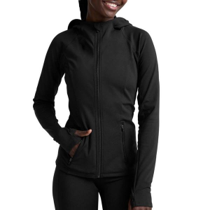 Women's Beyond Yoga Pacer Fleece Jacket XLarge Black