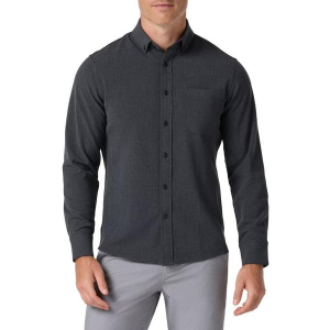 Men's Mizzen+Main City Long Sleeve Flannel Large Black Heather