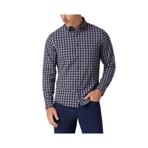 Men's Mizzen+Main City Long Sleeve Flannel 2XLarge Nicklel Hayes Gingham