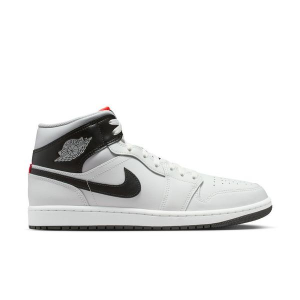 Men's Air Jordan 1 Mid Sneakers 11.5 Regular Summit White/Black/Neutral Grey