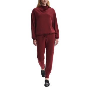 Women's Varley Betsy Sweat Cowl Neck Pullover XSmall Maroon
