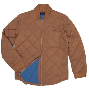 Men's Dakota Grizzly Hal Puffer Jacket Medium Chestnut Shell