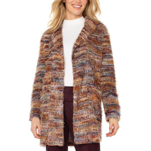 Women's Liverpool Los Angeles Cardigan Open Front XLarge Multi Feather