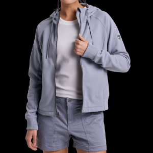 Women's Kuhl Karisma Full Zip Hoodie Medium Violet Haze