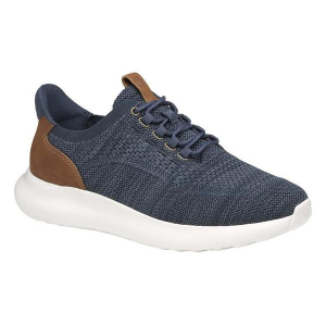 Men's Johnston & Murphy Amherst 2.0 Knit Plain Toe Sneakers 11.5 Regular Blue
