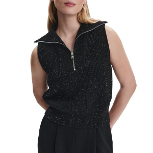 Women's Varley Sweater Vest Halley XSmall Black Fleck