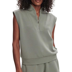 Women's Varley Loretta Sleeveless 1/2 Zip Medium Shadow