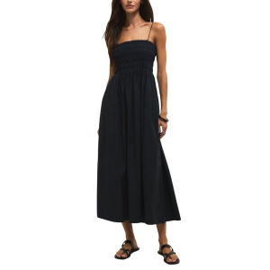 Women's Z Supply Cornelia Poplin Midi Dress XLarge Black