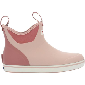Women's Muck Deck Ankle Waterproof Rubber Boots Outdoor 8 Blush Pink