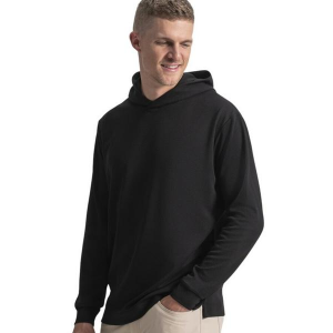Men's FootJoy Textured Jacquard Golf Hoodie XLarge Black