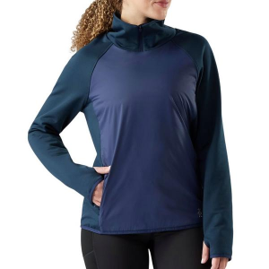 Women's Smartwool Smartloft Long Sleeve Base Layer Large Deep Navy