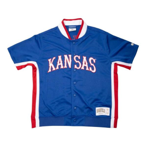 Kansas Jayhawks Homefield Apparel Shooting Shirt Large Royal
