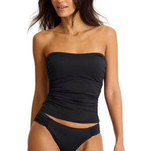 Women's Tommy Bahama Pearl Bandeau Swim Tankini Misses XLarge Black