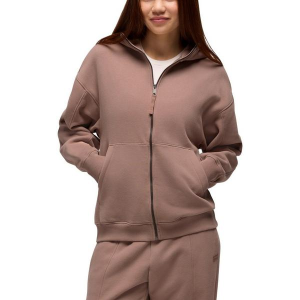 Women's prAna DreamFleece Full Zip Large Shroom