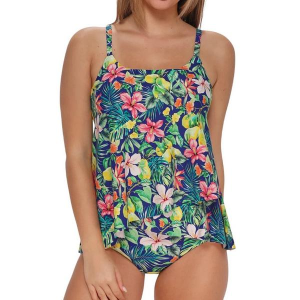 Women's Sunsets Inc Elena Swim Tankini Contemporary 38D Seaside Harvest