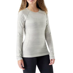 Women's Smartwool Classic Thermal Merino Long Sleeve Base Layer Small Light Gray Color Shift