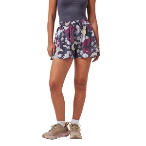 Women's TravisMathew Shifting Sands Breezeblend Shorts XSmall Greystone Floral Multi