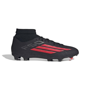 adidas F50 League Mid Molded Soccer Cleats M11/W12 Core Black/Lucid Red/Core Black