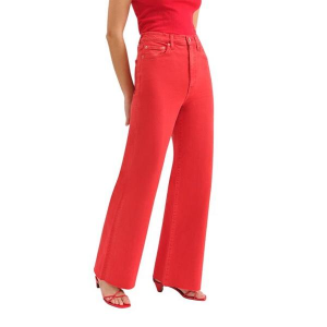 Women's Daze Denim Far Out Wide Leg Jeans Cherry 30 32