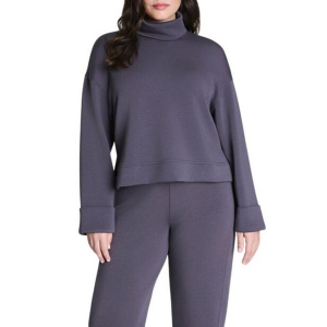 Women's Spanx Pullover Sweater AirEssentials Large Storm