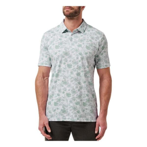 Men's TravisMathew Been Abroad Polo Small White