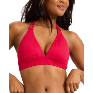 Women's Tommy Bahama Pearl Double-Strap Halter Swim Bikini Top Misses Large Rossovivo