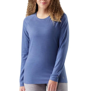 Women's Smartwool Classic All-Season Merino Long Sleeve Base Layer XLarge Nightfall Blue