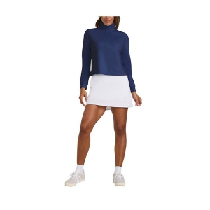 Women's Bad Birdie At Ease Long Sleeve Polo Medium Dark Navy