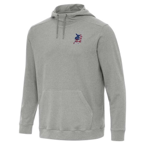 Detroit Tigers Antigua Americana Cloud Hoodie 3XLarge Grey Heather