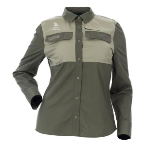 Women's DSG Quail Forever Long Sleeve Field Button Up Shirt