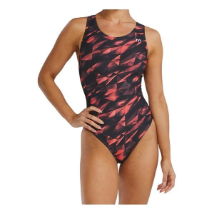 Women's TYR Durafast Elite(R) Maxfit Triadic One Piece Swimsuit Competitive 38 Red