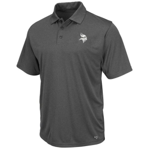 Minnesota Vikings Eternal Fortune Fashion Imprint Big & Tall Polo 3XLarge Grey Heather