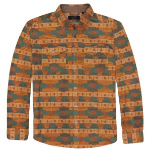 Men's Dakota Grizzly Crockett Long Sleeve Button Up Shirt 2XLarge Canyon Sunset
